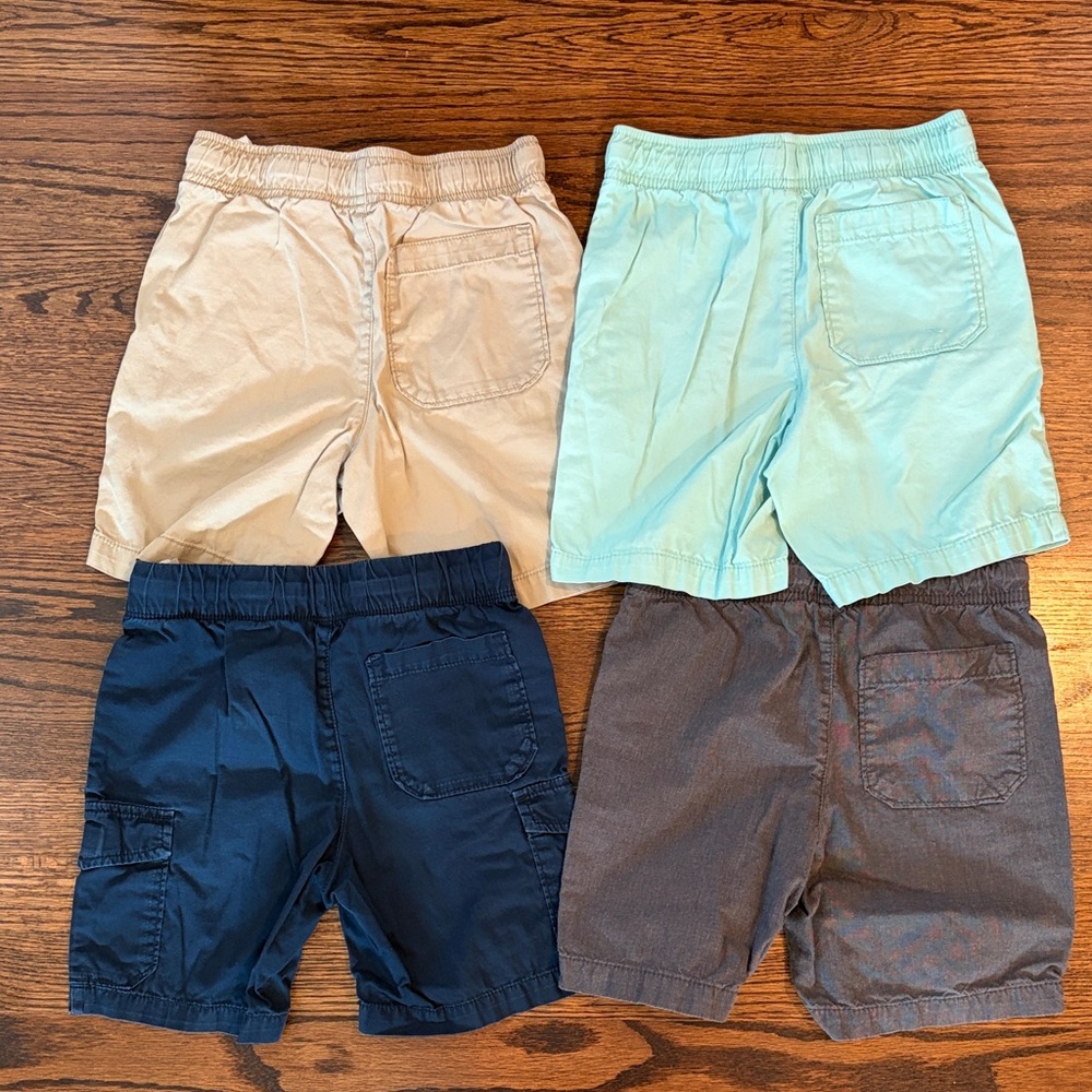 Old Navy Kids Shorts - Khaki, Aqua, Navy, Charcoal - Picture 7 of 7